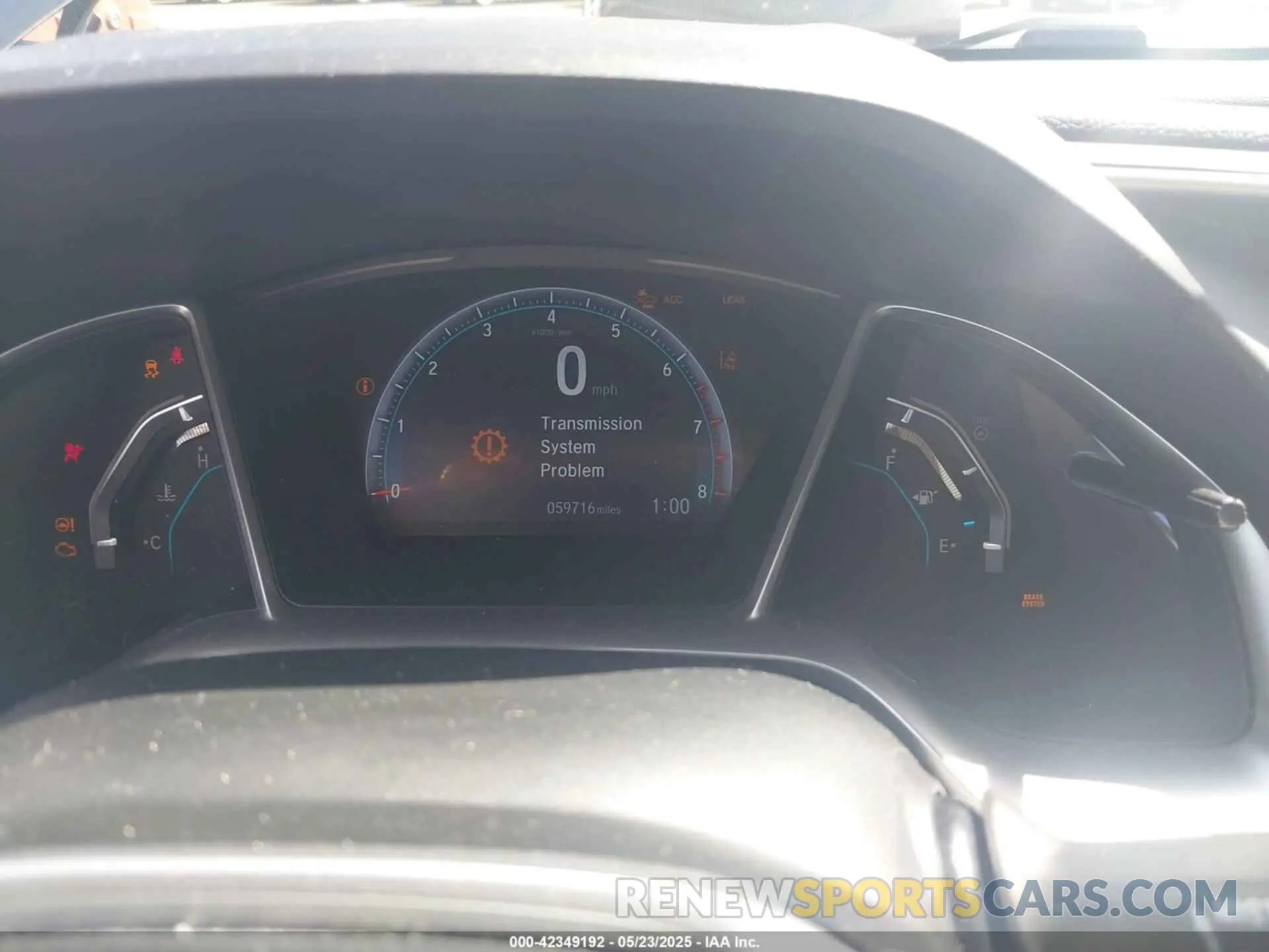7 Photograph of a damaged car JHMFC1F38KX006145 HONDA CIVIC 2019