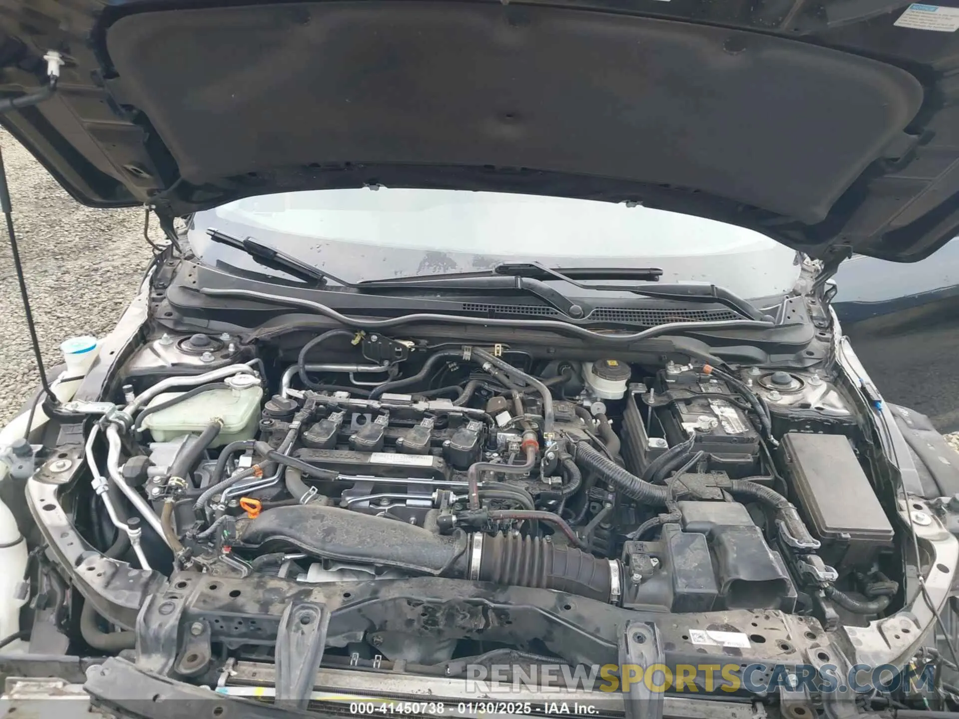 10 Photograph of a damaged car JHMFC1F38KX012348 HONDA CIVIC 2019