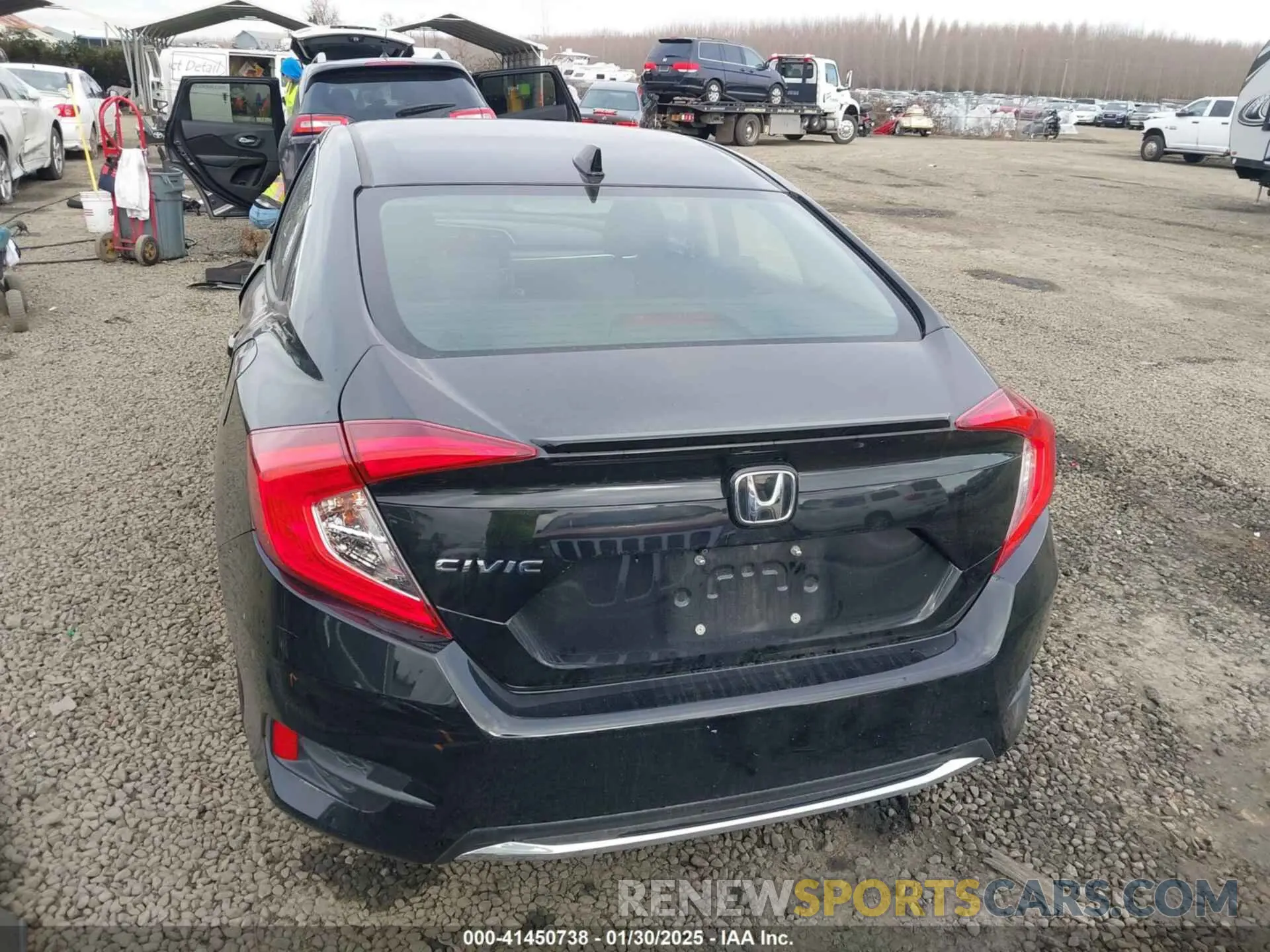 17 Photograph of a damaged car JHMFC1F38KX012348 HONDA CIVIC 2019