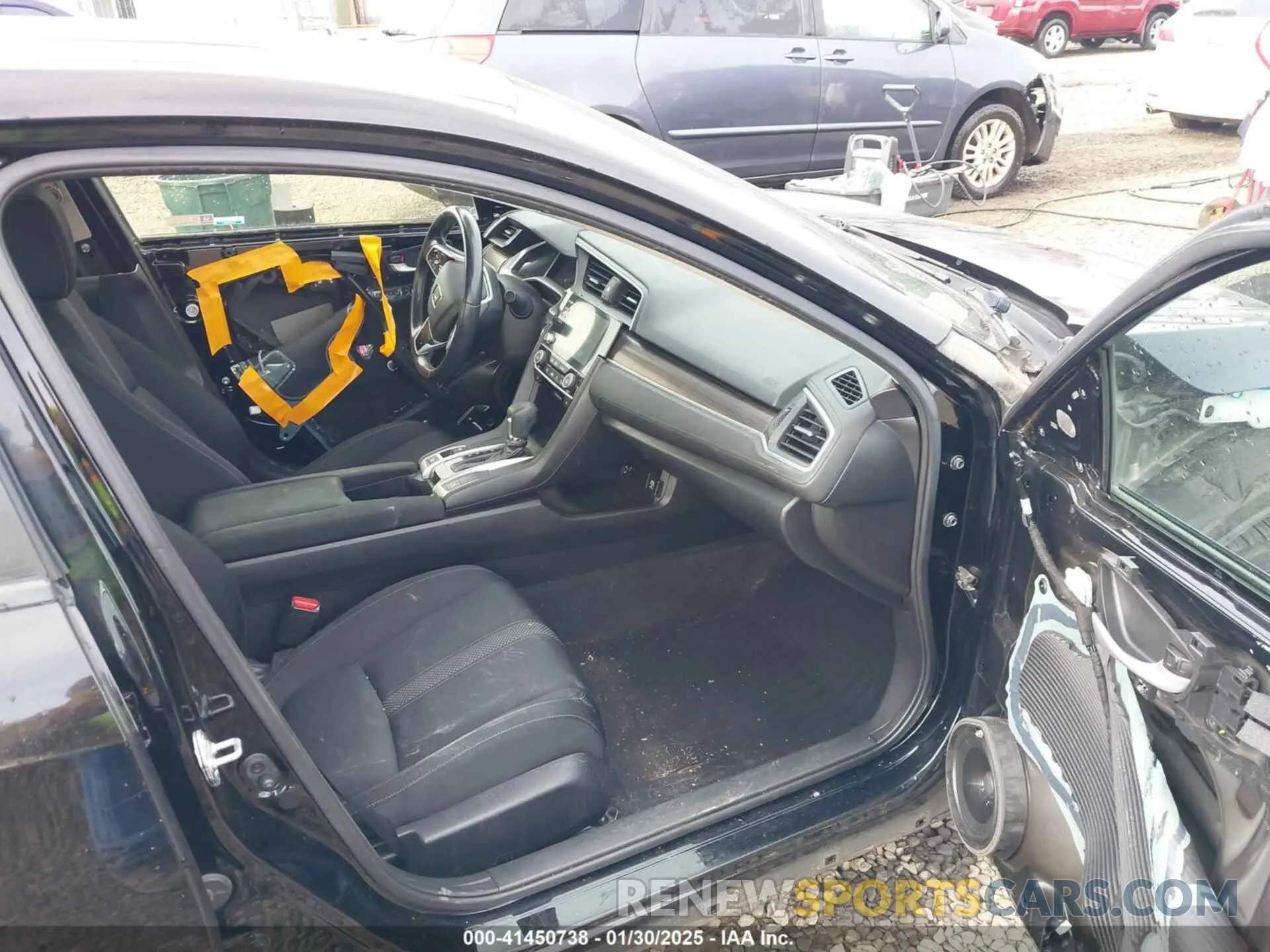 5 Photograph of a damaged car JHMFC1F38KX012348 HONDA CIVIC 2019