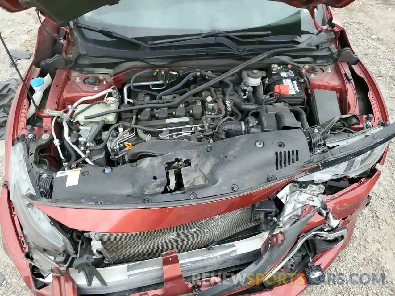 11 Photograph of a damaged car JHMFC1F38KX013385 HONDA CIVIC 2019