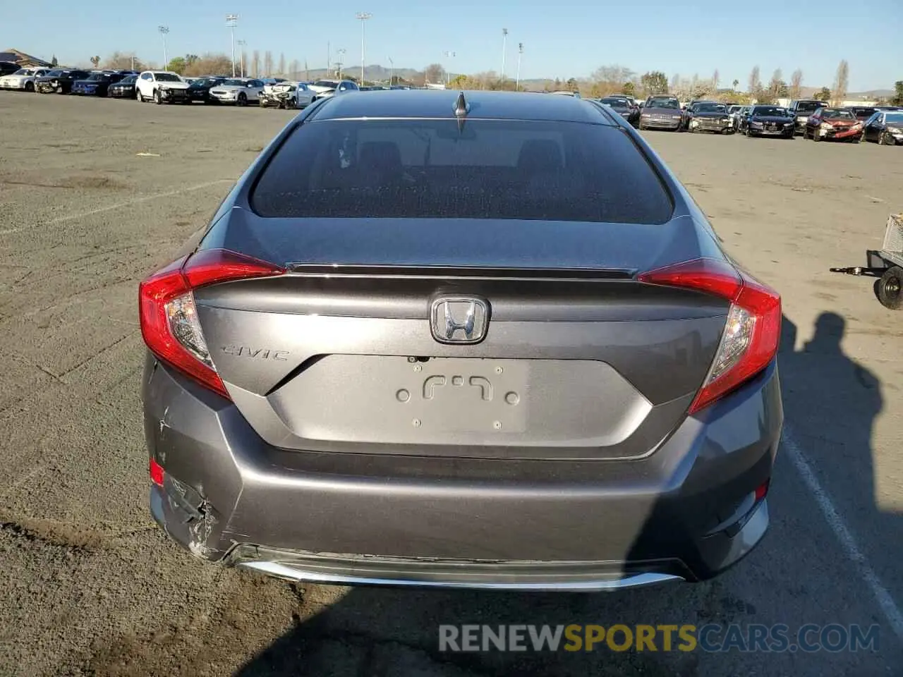 6 Photograph of a damaged car JHMFC1F39KX009894 HONDA CIVIC 2019