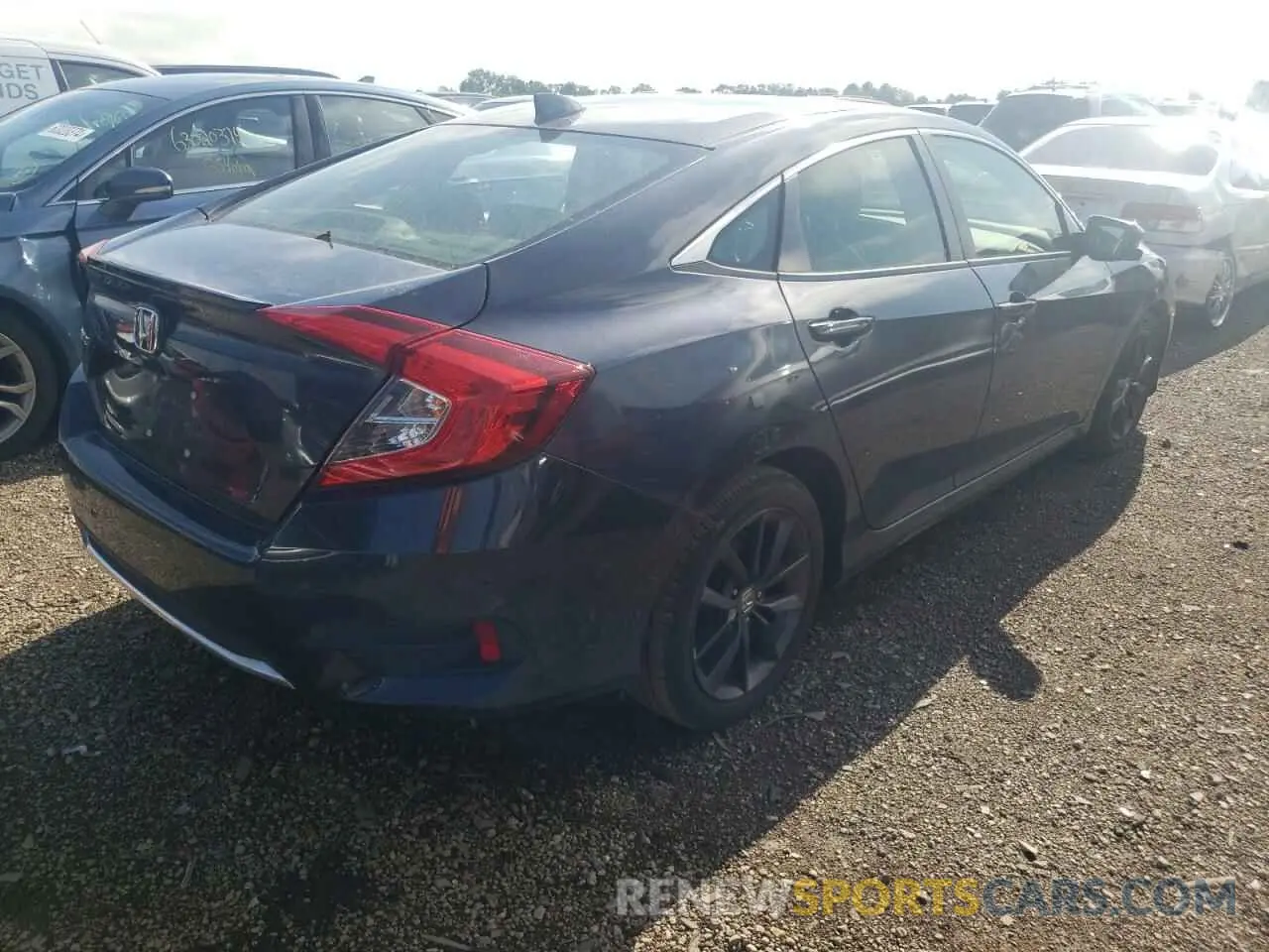 3 Photograph of a damaged car JHMFC1F3XKX001903 HONDA CIVIC 2019