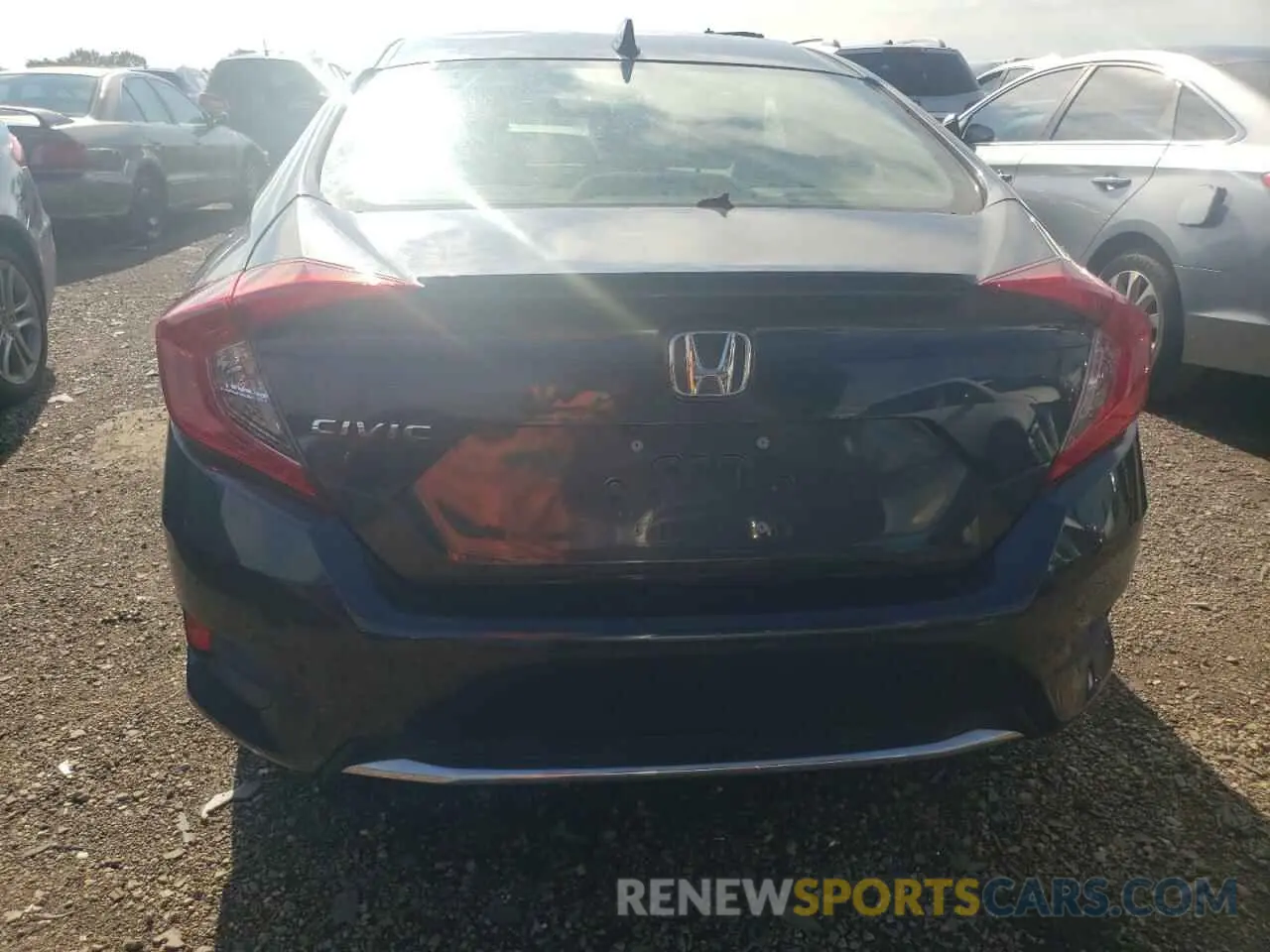 6 Photograph of a damaged car JHMFC1F3XKX001903 HONDA CIVIC 2019