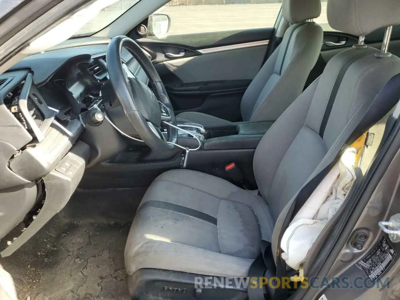 7 Photograph of a damaged car JHMFC1F3XKX002680 HONDA CIVIC 2019