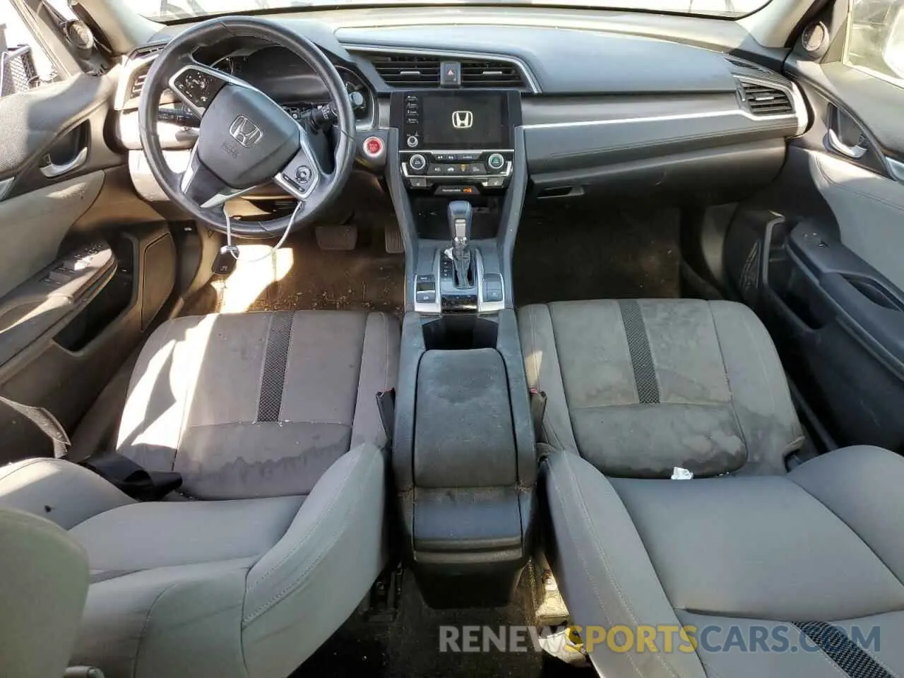8 Photograph of a damaged car JHMFC1F3XKX002680 HONDA CIVIC 2019