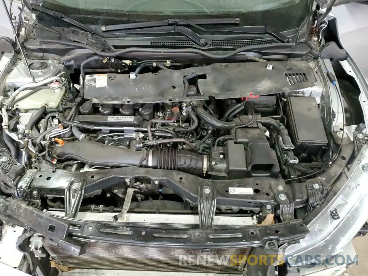 11 Photograph of a damaged car JHMFC1F3XKX012643 HONDA CIVIC 2019