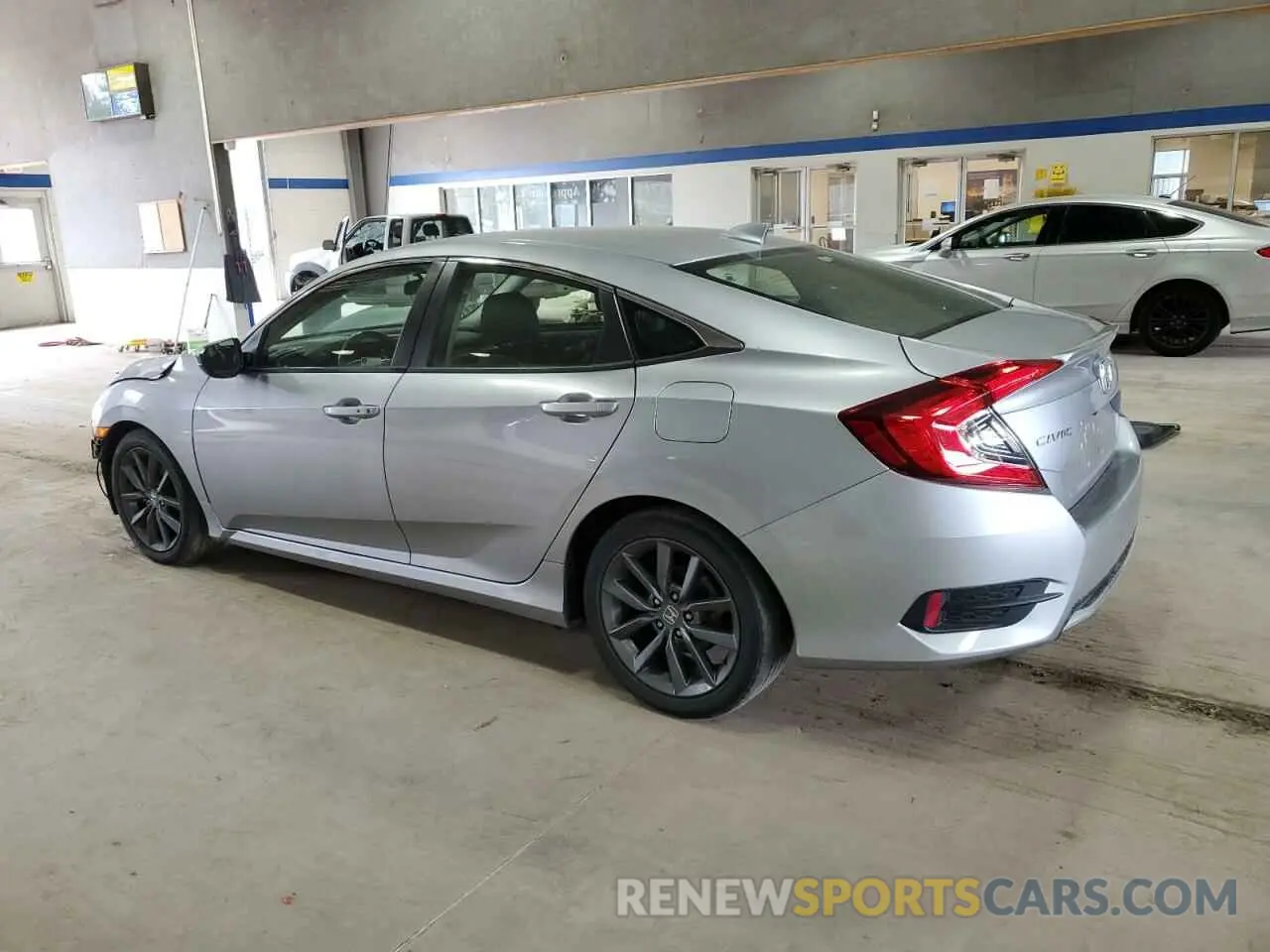 2 Photograph of a damaged car JHMFC1F3XKX012643 HONDA CIVIC 2019