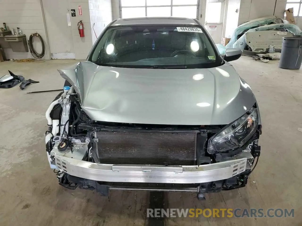 5 Photograph of a damaged car JHMFC1F3XKX012643 HONDA CIVIC 2019
