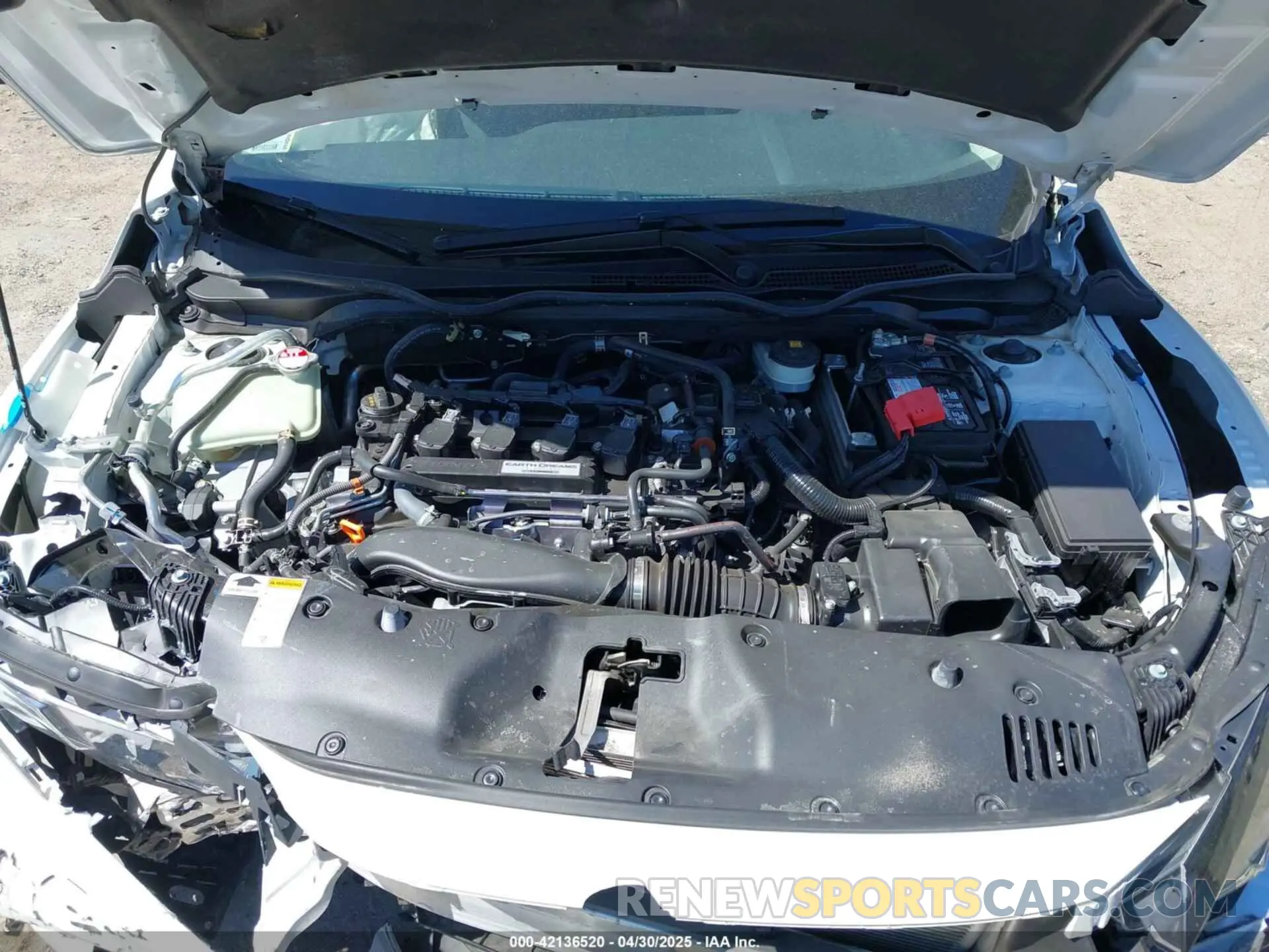 10 Photograph of a damaged car JHMFC1F72KX008959 HONDA CIVIC 2019