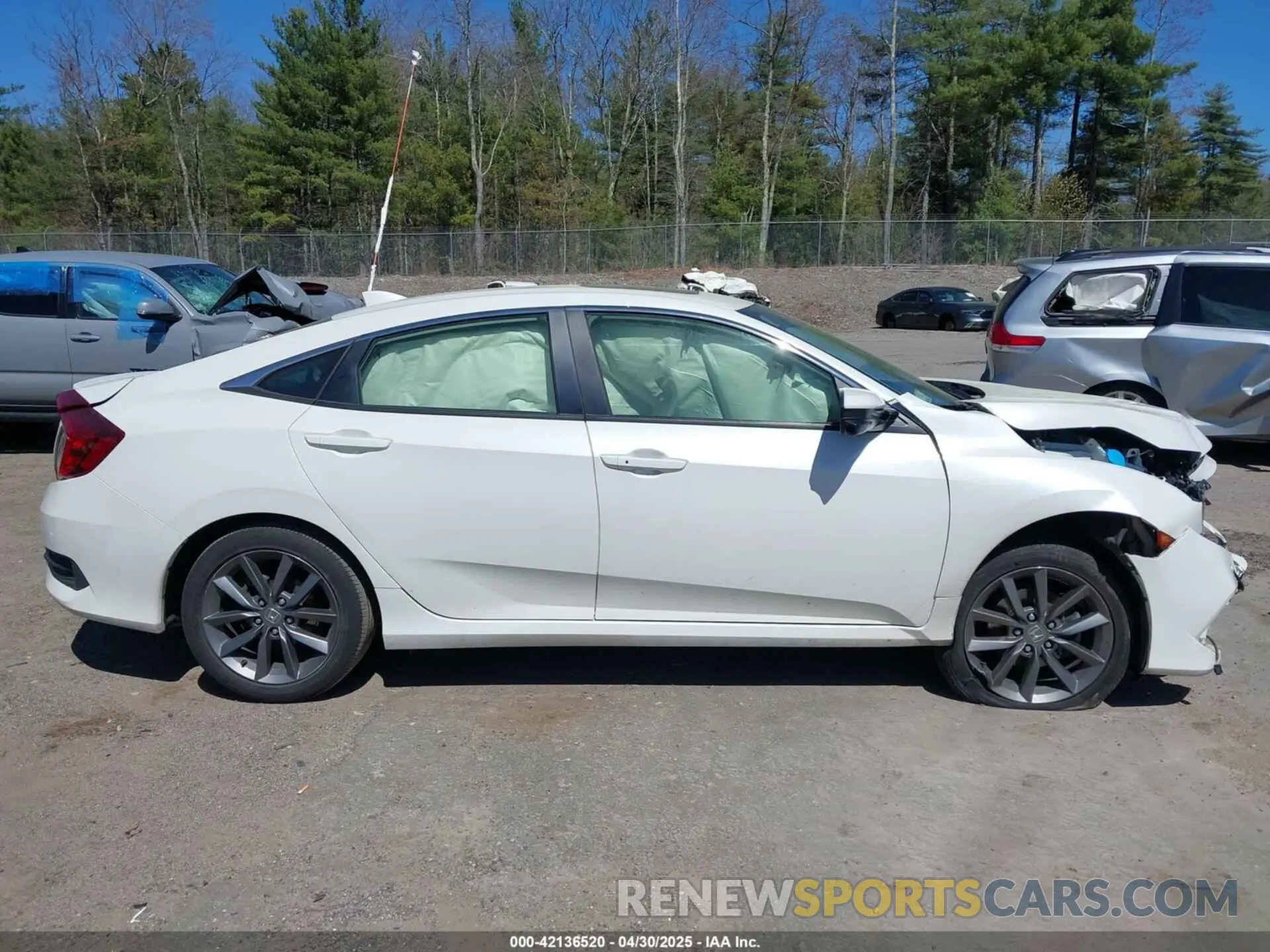 14 Photograph of a damaged car JHMFC1F72KX008959 HONDA CIVIC 2019
