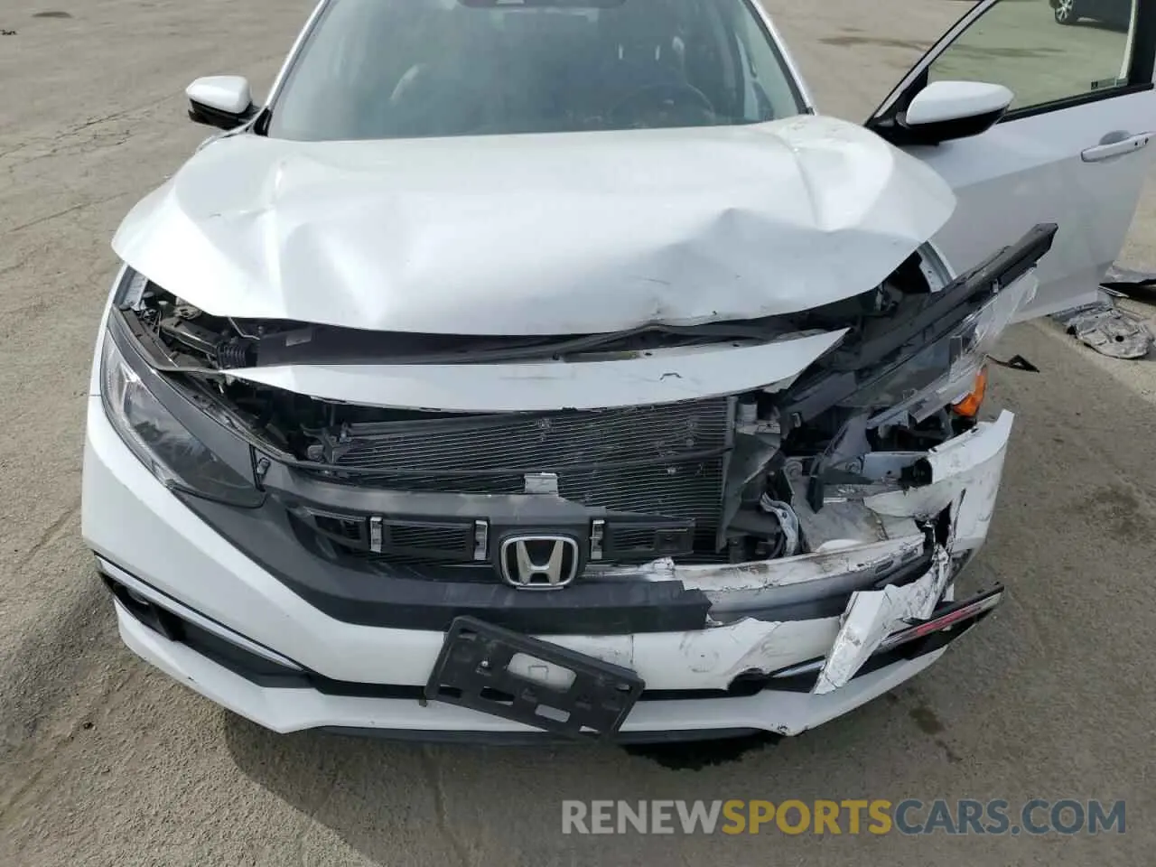 11 Photograph of a damaged car JHMFC1F72KX009948 HONDA CIVIC 2019