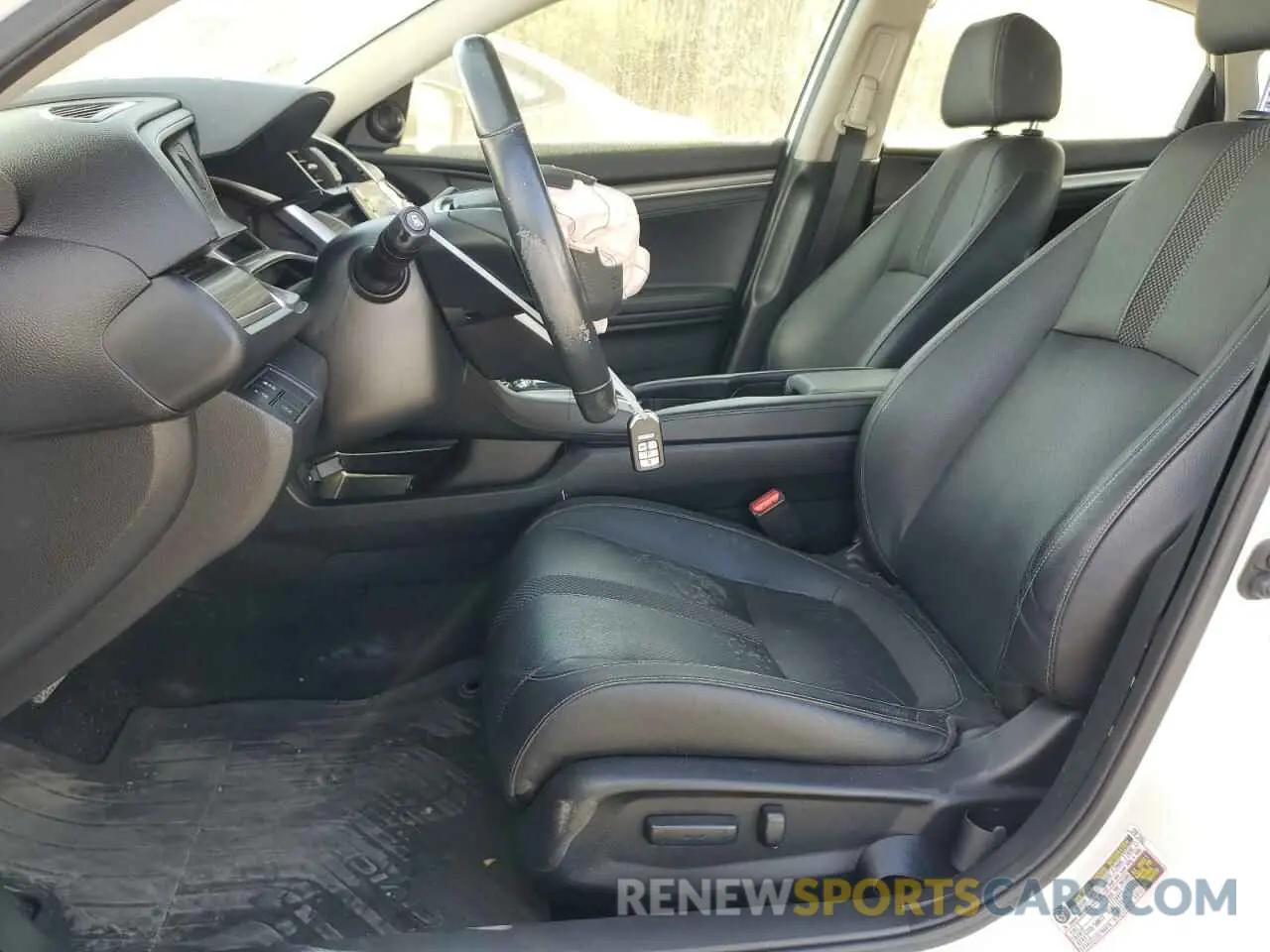 7 Photograph of a damaged car JHMFC1F72KX009948 HONDA CIVIC 2019