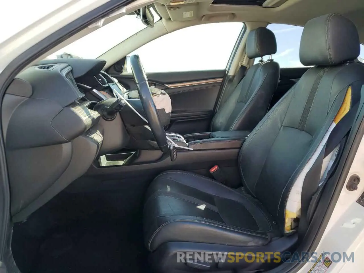 7 Photograph of a damaged car JHMFC1F76KX008107 HONDA CIVIC 2019
