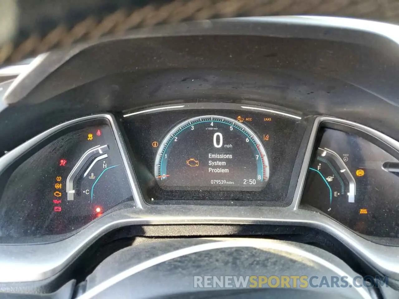 9 Photograph of a damaged car JHMFC1F76KX008107 HONDA CIVIC 2019