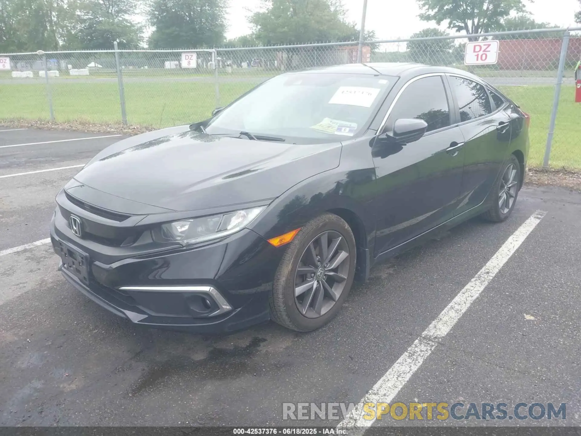 2 Photograph of a damaged car JHMFC1F78KX004270 HONDA CIVIC 2019