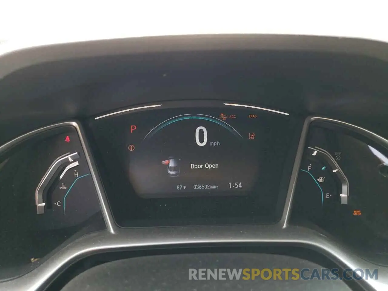 9 Photograph of a damaged car JHMFC1F78KX008965 HONDA CIVIC 2019