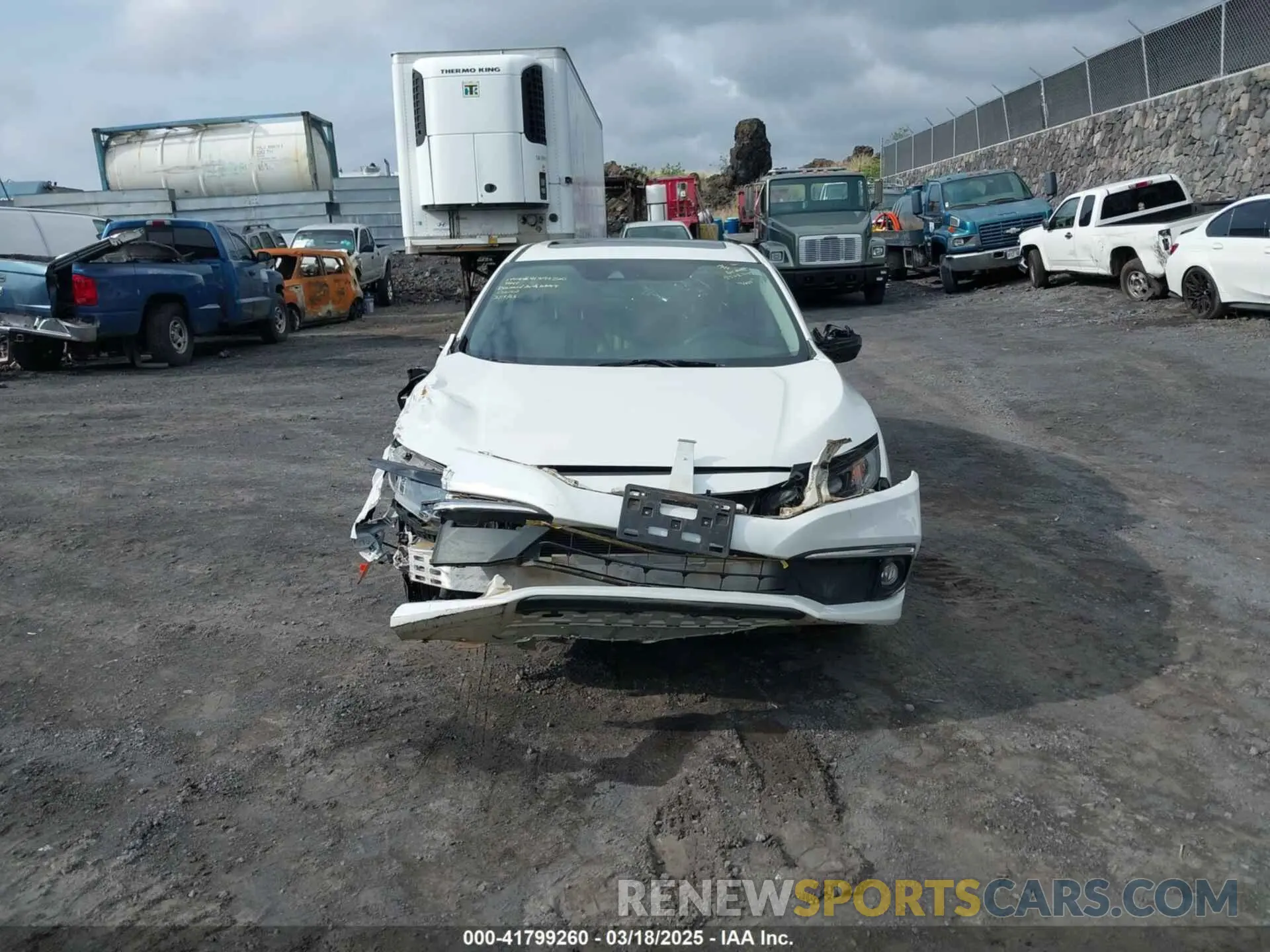12 Photograph of a damaged car JHMFC1F7XKX000981 HONDA CIVIC 2019