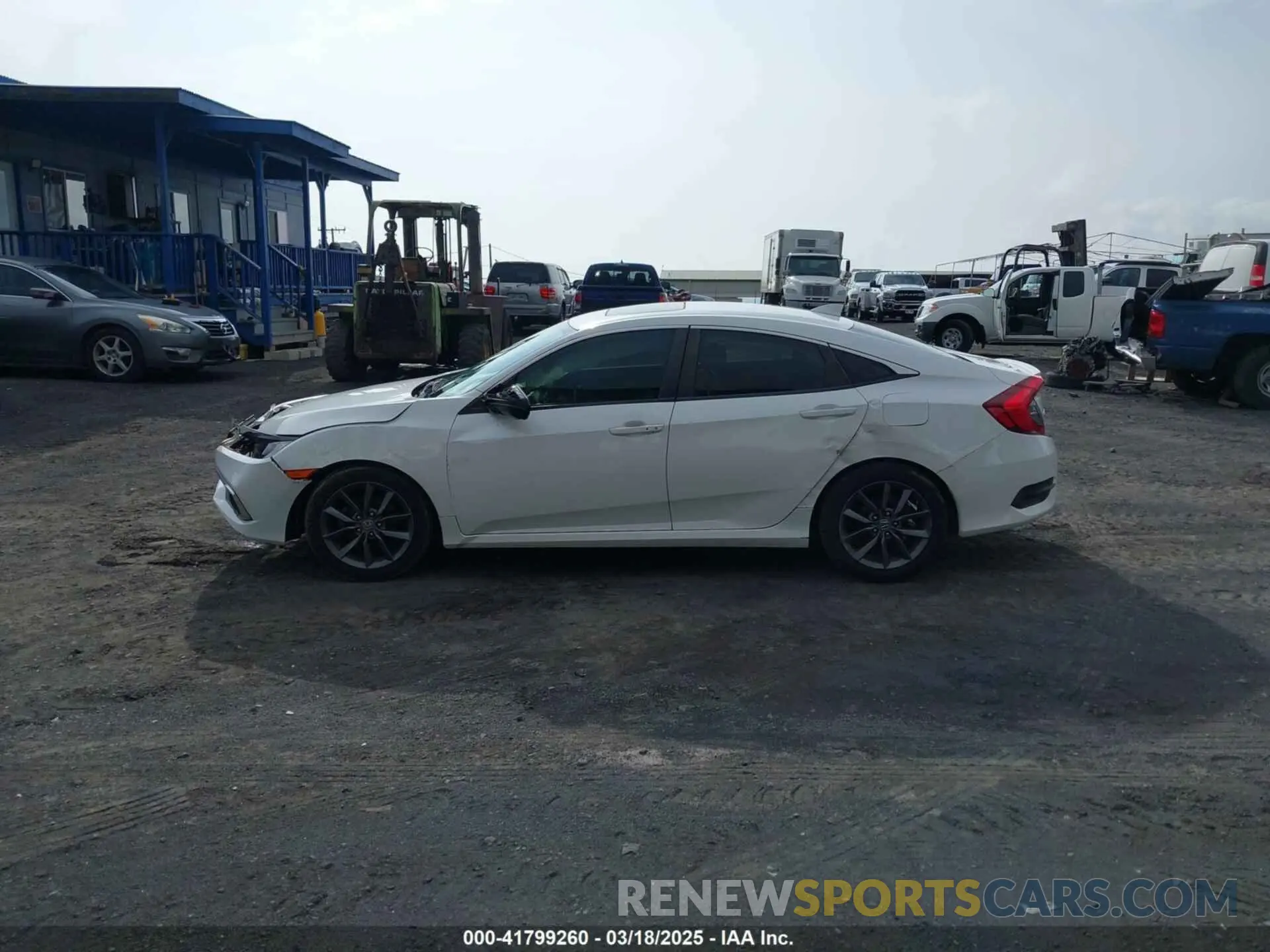 14 Photograph of a damaged car JHMFC1F7XKX000981 HONDA CIVIC 2019