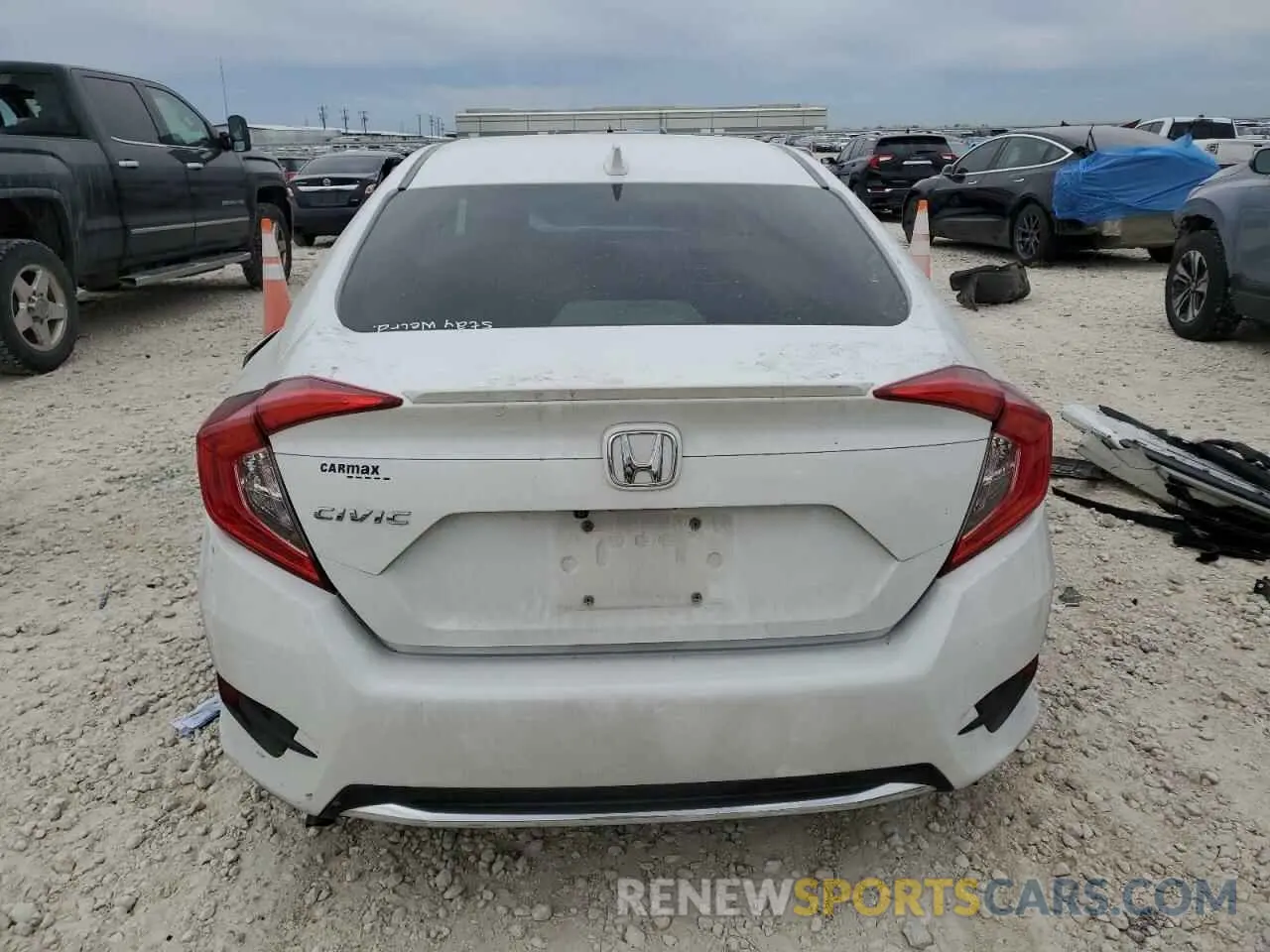 6 Photograph of a damaged car JHMFC1F7XKX004139 HONDA CIVIC 2019