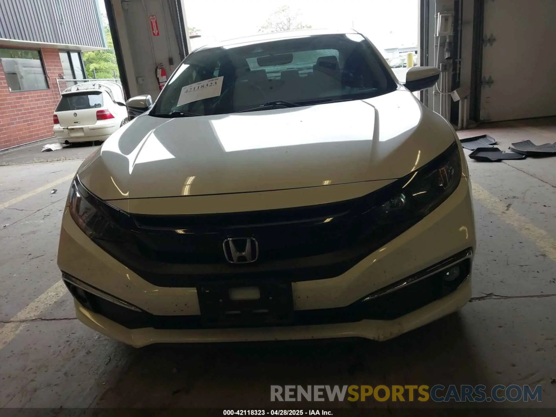 13 Photograph of a damaged car JHMFC1F7XKX009390 HONDA CIVIC 2019