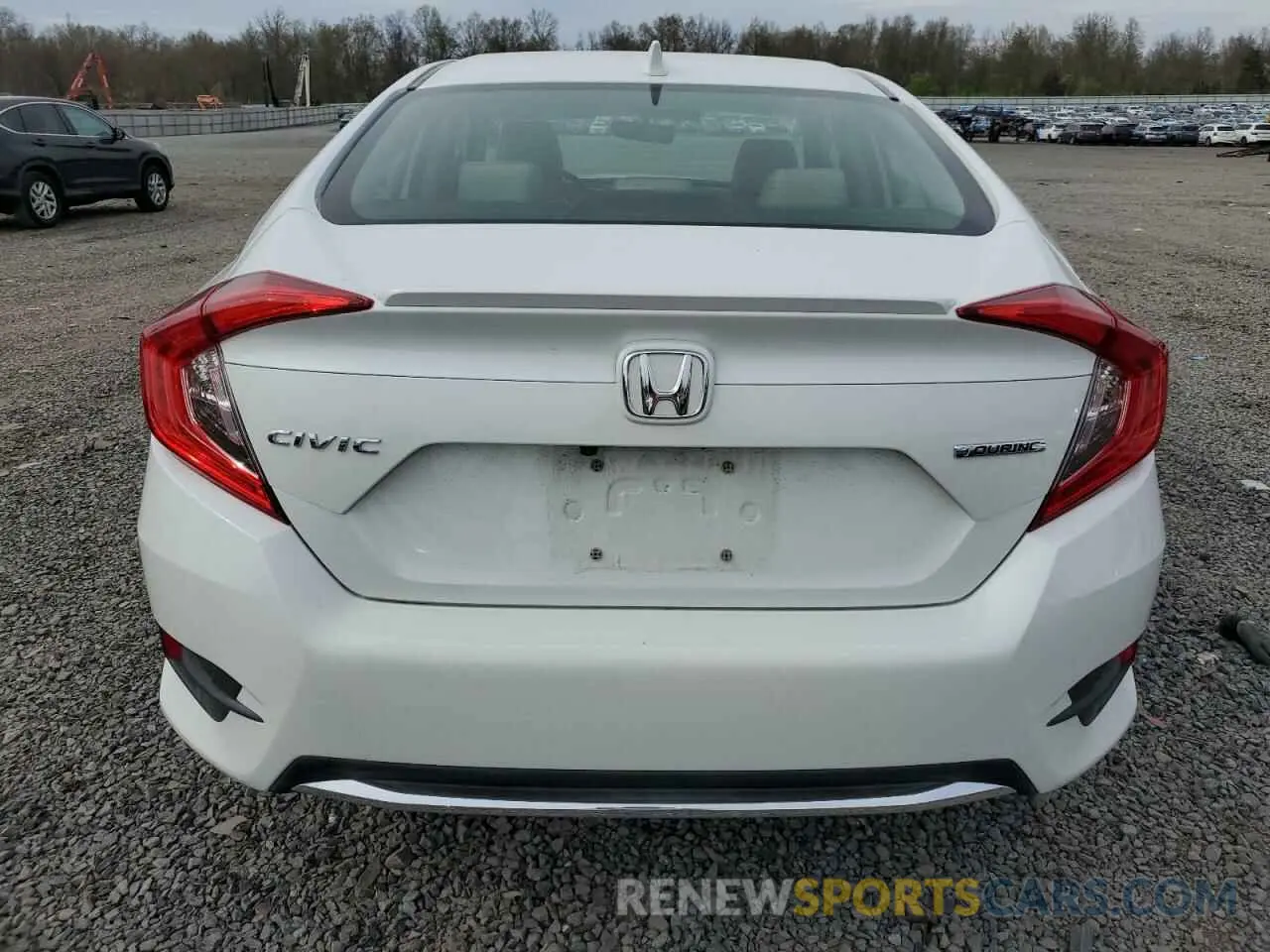 6 Photograph of a damaged car JHMFC1F96KX014491 HONDA CIVIC 2019