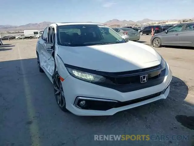 13 Photograph of a damaged car JHMFC1F97KX002253 HONDA CIVIC 2019