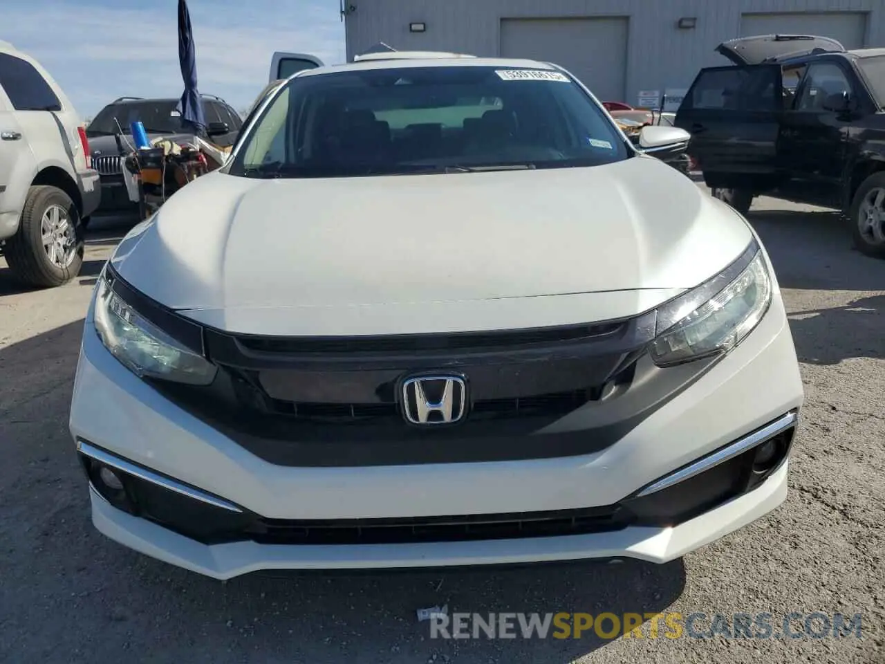 5 Photograph of a damaged car JHMFC1F97KX002253 HONDA CIVIC 2019