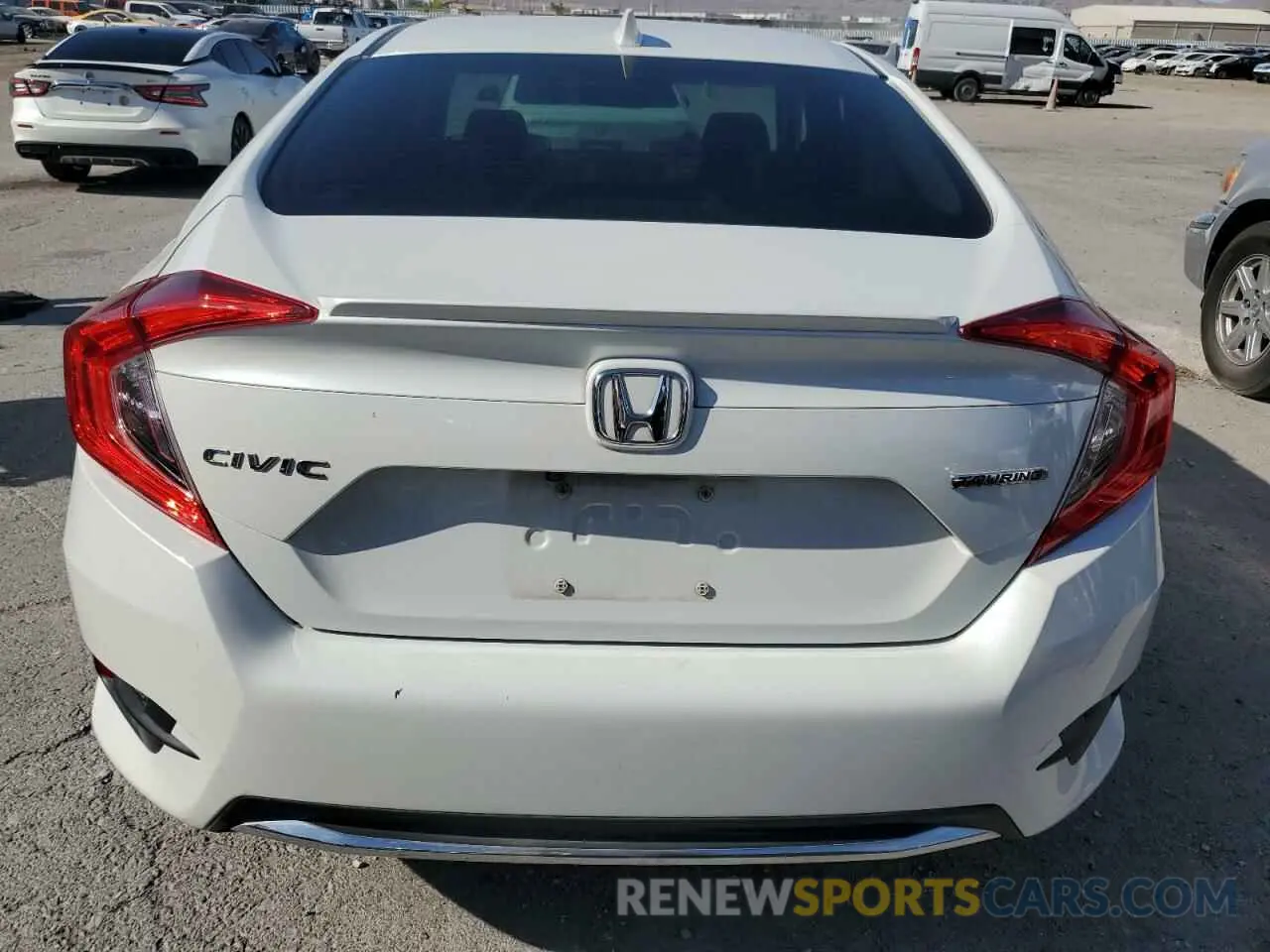 6 Photograph of a damaged car JHMFC1F97KX002253 HONDA CIVIC 2019