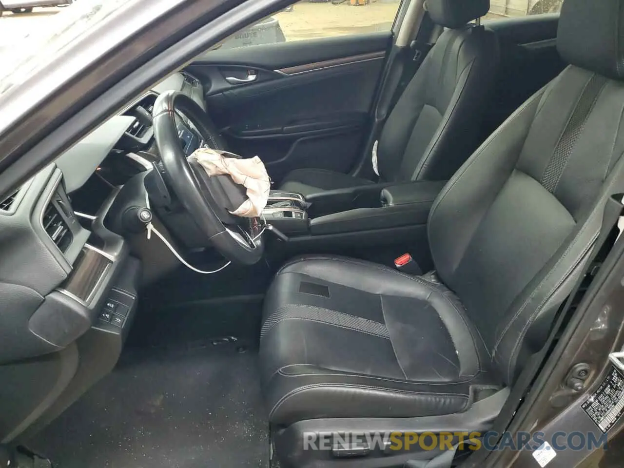 7 Photograph of a damaged car JHMFC1F99KX002285 HONDA CIVIC 2019