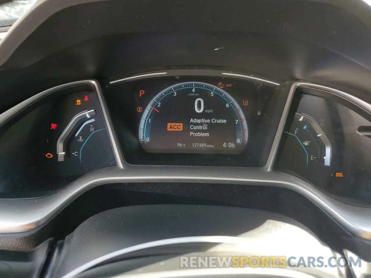 9 Photograph of a damaged car JHMFC1F99KX008300 HONDA CIVIC 2019