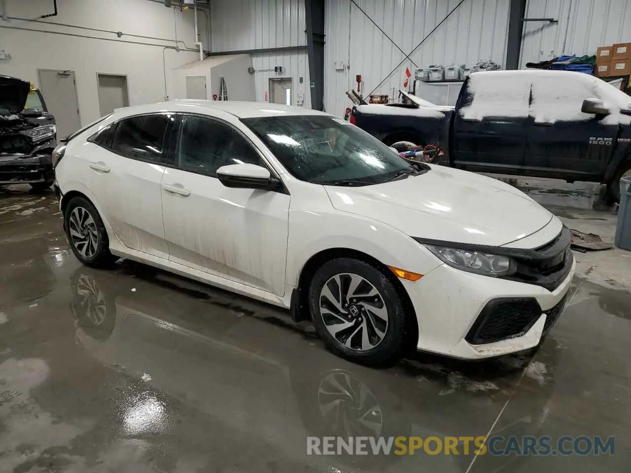 4 Photograph of a damaged car SHHFK7G32KU301076 HONDA CIVIC 2019
