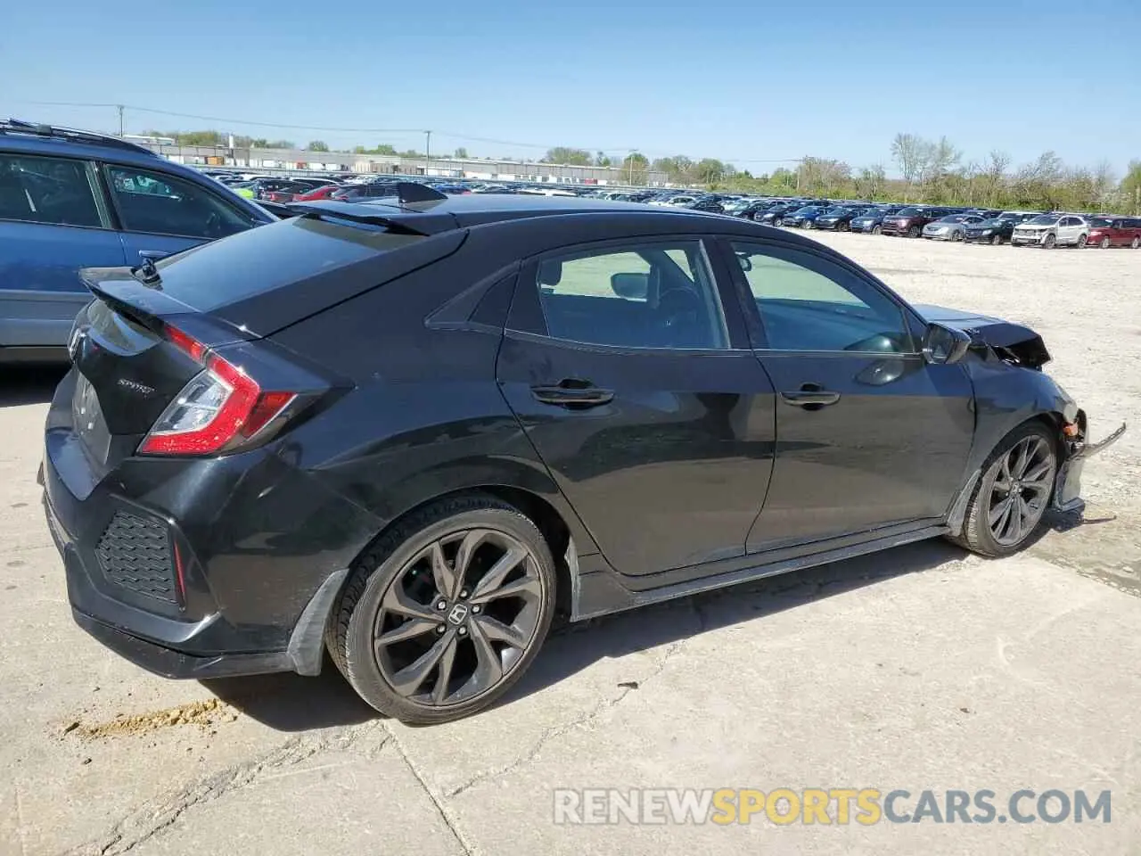 3 Photograph of a damaged car SHHFK7G41KU214262 HONDA CIVIC 2019