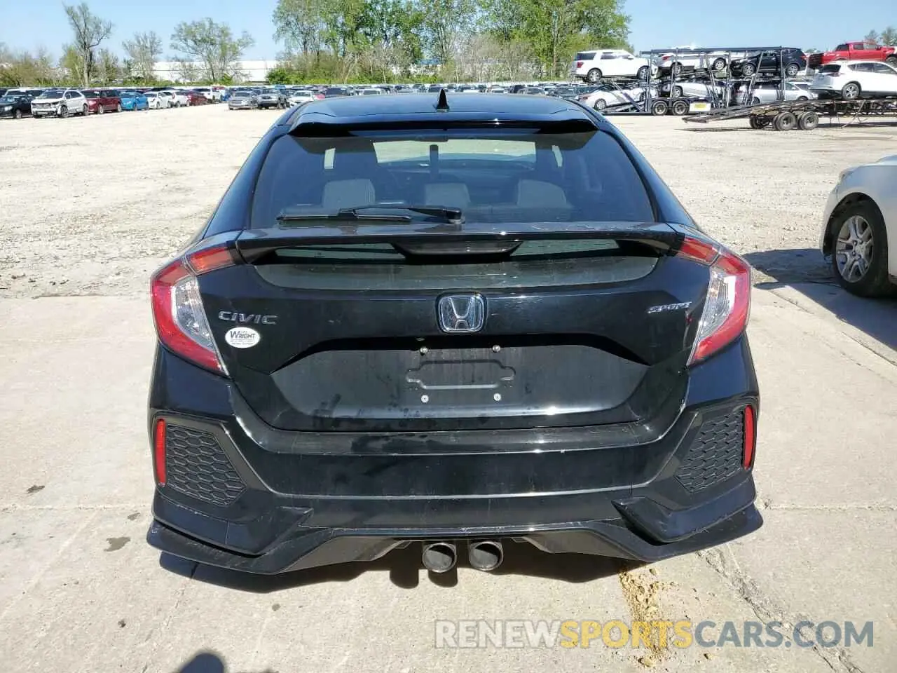 6 Photograph of a damaged car SHHFK7G41KU214262 HONDA CIVIC 2019
