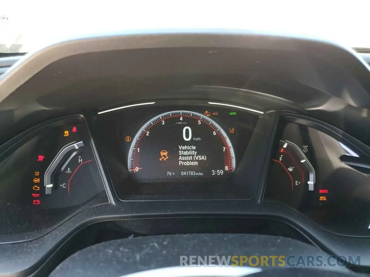 9 Photograph of a damaged car SHHFK7G41KU214262 HONDA CIVIC 2019