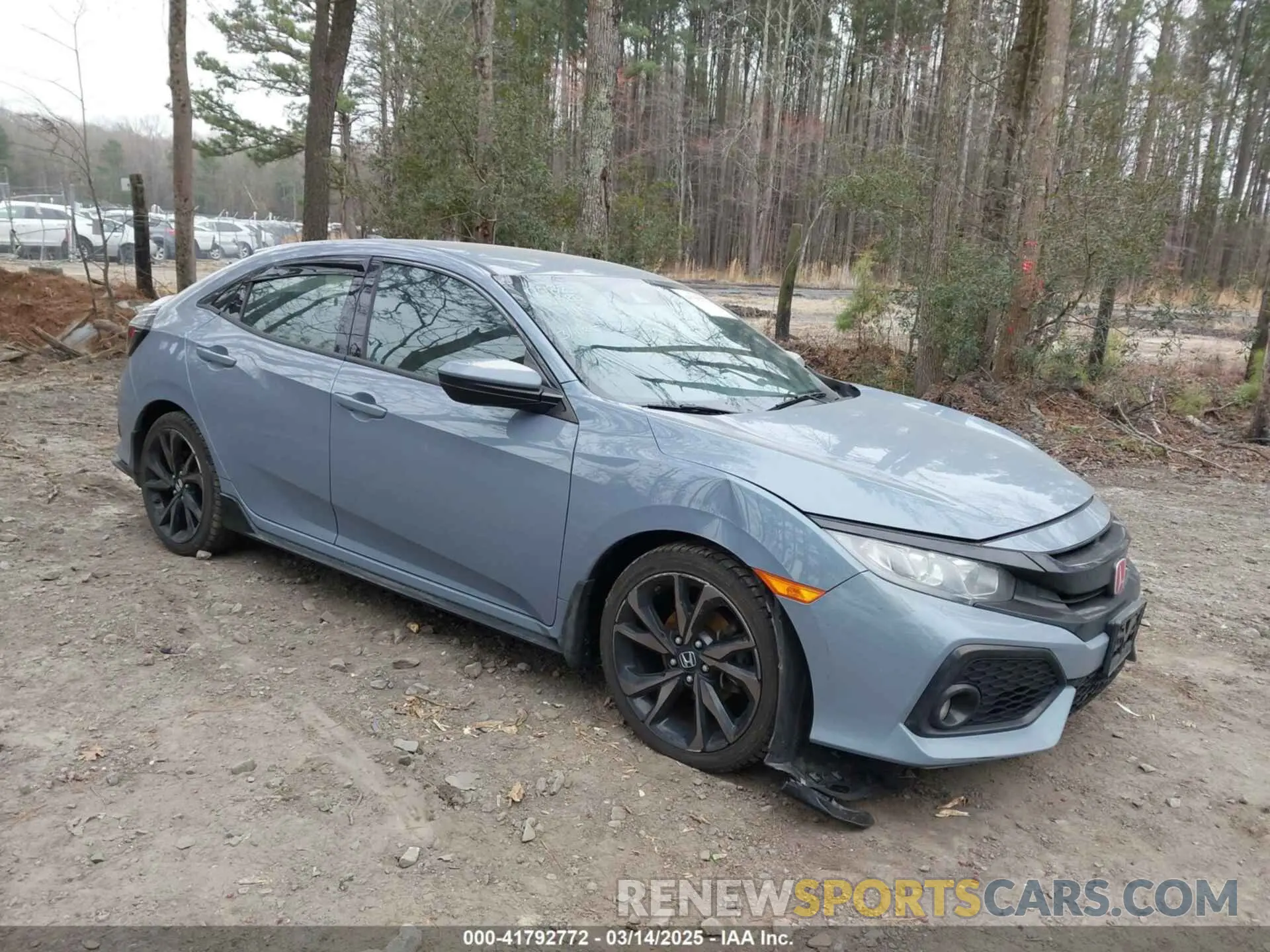 1 Photograph of a damaged car SHHFK7G42KU219115 HONDA CIVIC 2019