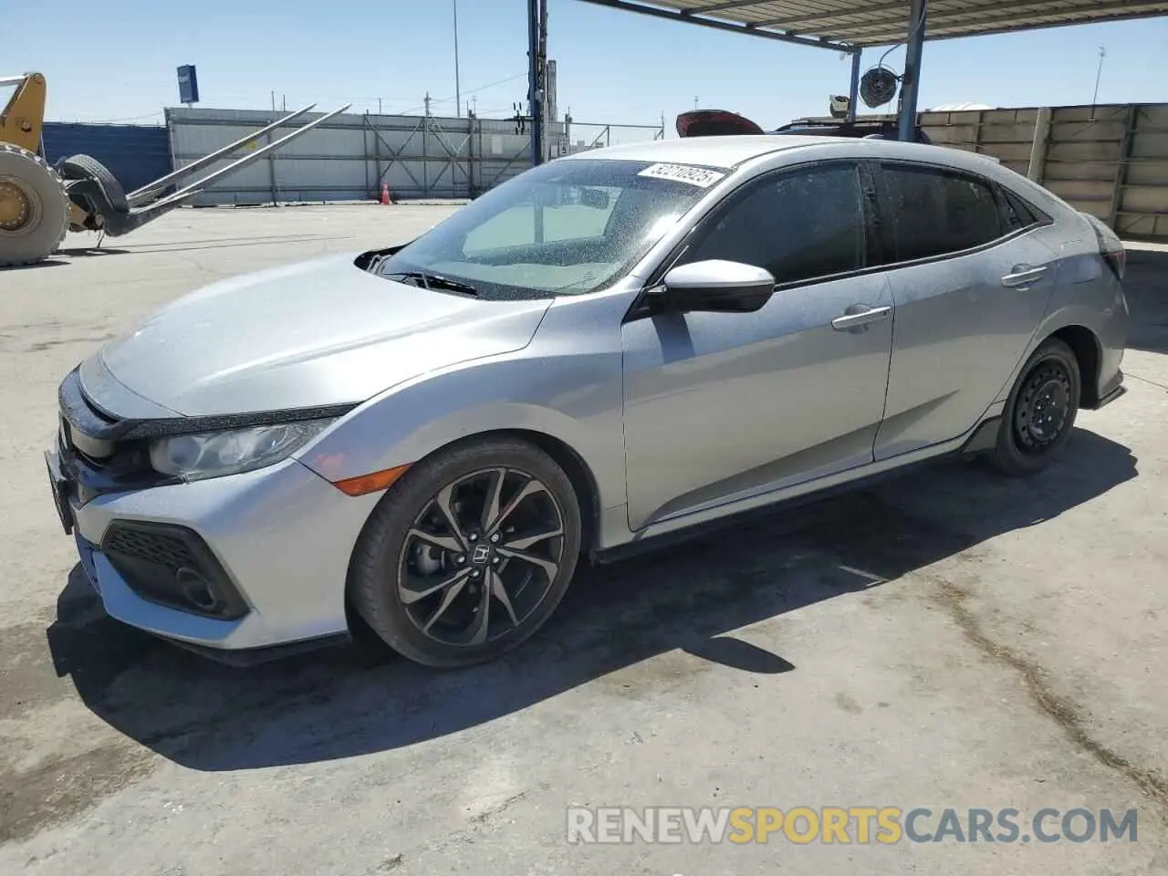 1 Photograph of a damaged car SHHFK7G46KU203452 HONDA CIVIC 2019
