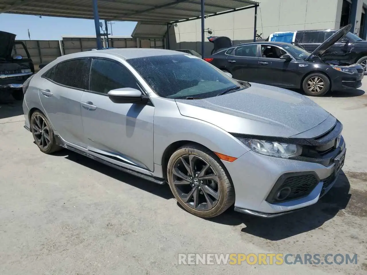 4 Photograph of a damaged car SHHFK7G46KU203452 HONDA CIVIC 2019