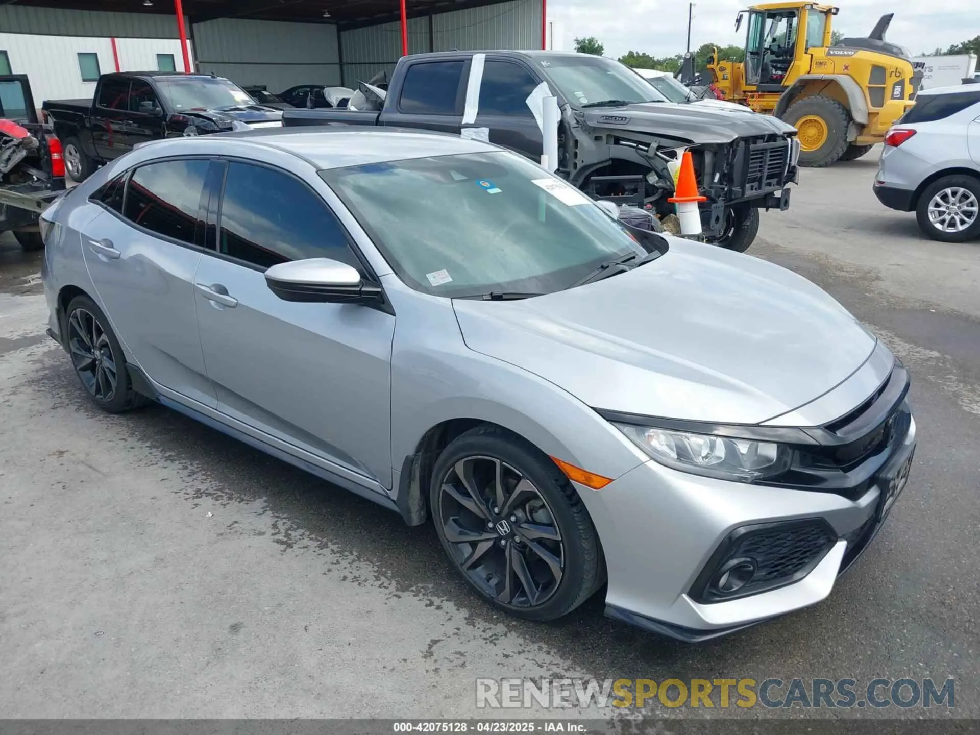 1 Photograph of a damaged car SHHFK7G46KU212068 HONDA CIVIC 2019