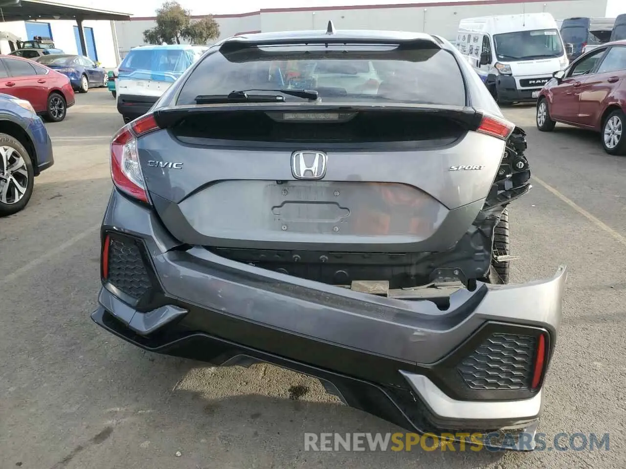 6 Photograph of a damaged car SHHFK7G47KU222981 HONDA CIVIC 2019