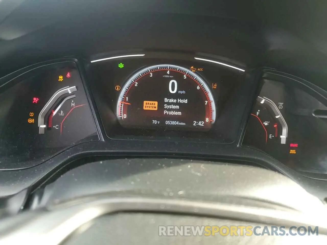 9 Photograph of a damaged car SHHFK7G47KU222981 HONDA CIVIC 2019