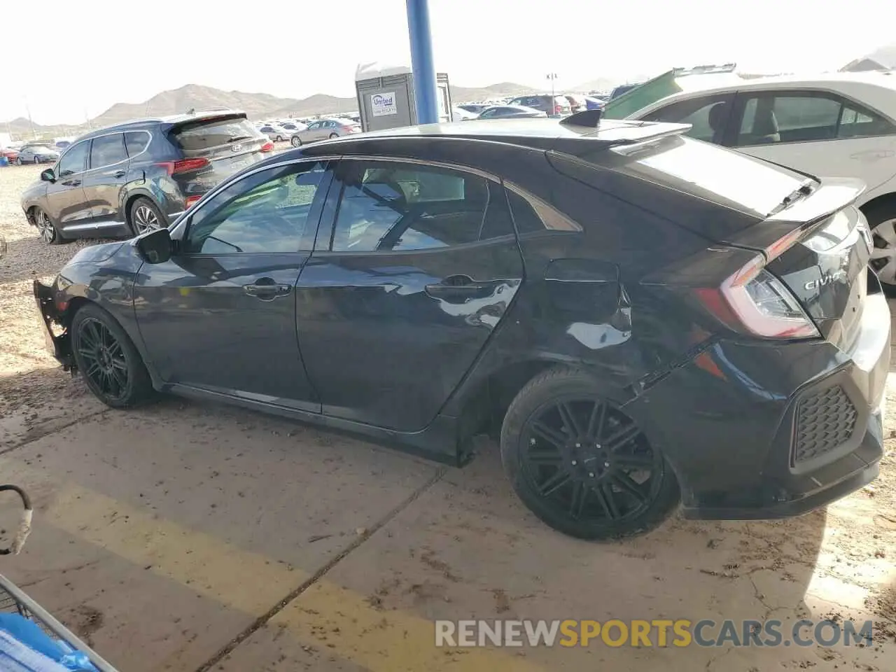 2 Photograph of a damaged car SHHFK7H31KU204286 HONDA CIVIC 2019