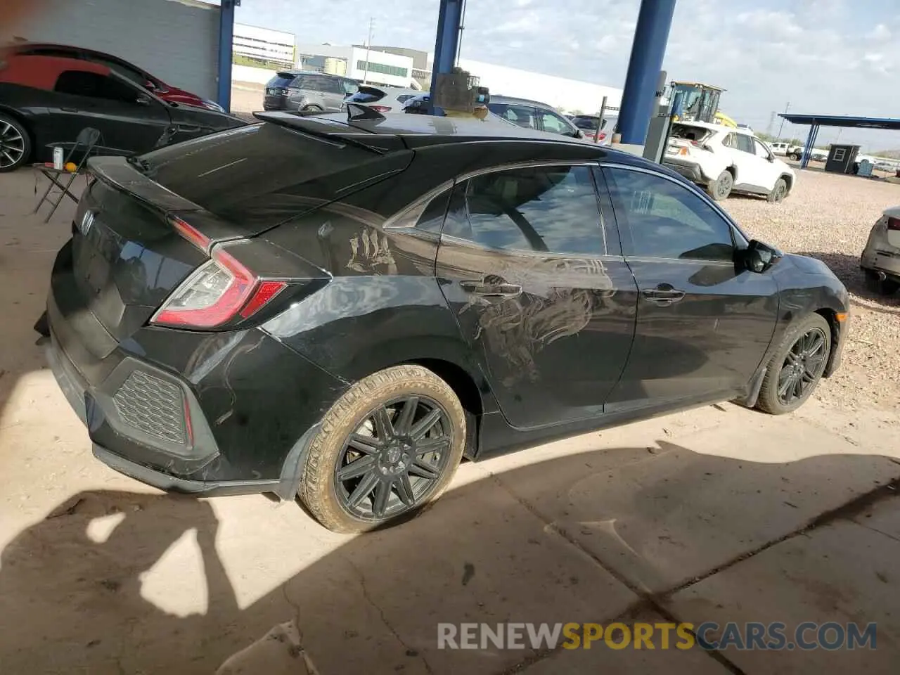 3 Photograph of a damaged car SHHFK7H31KU204286 HONDA CIVIC 2019