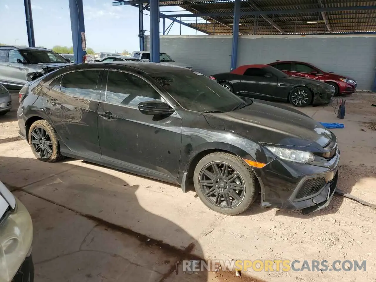 4 Photograph of a damaged car SHHFK7H31KU204286 HONDA CIVIC 2019