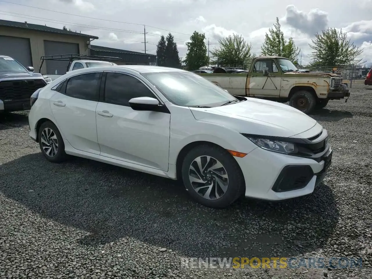 4 Photograph of a damaged car SHHFK7H31KU402091 HONDA CIVIC 2019