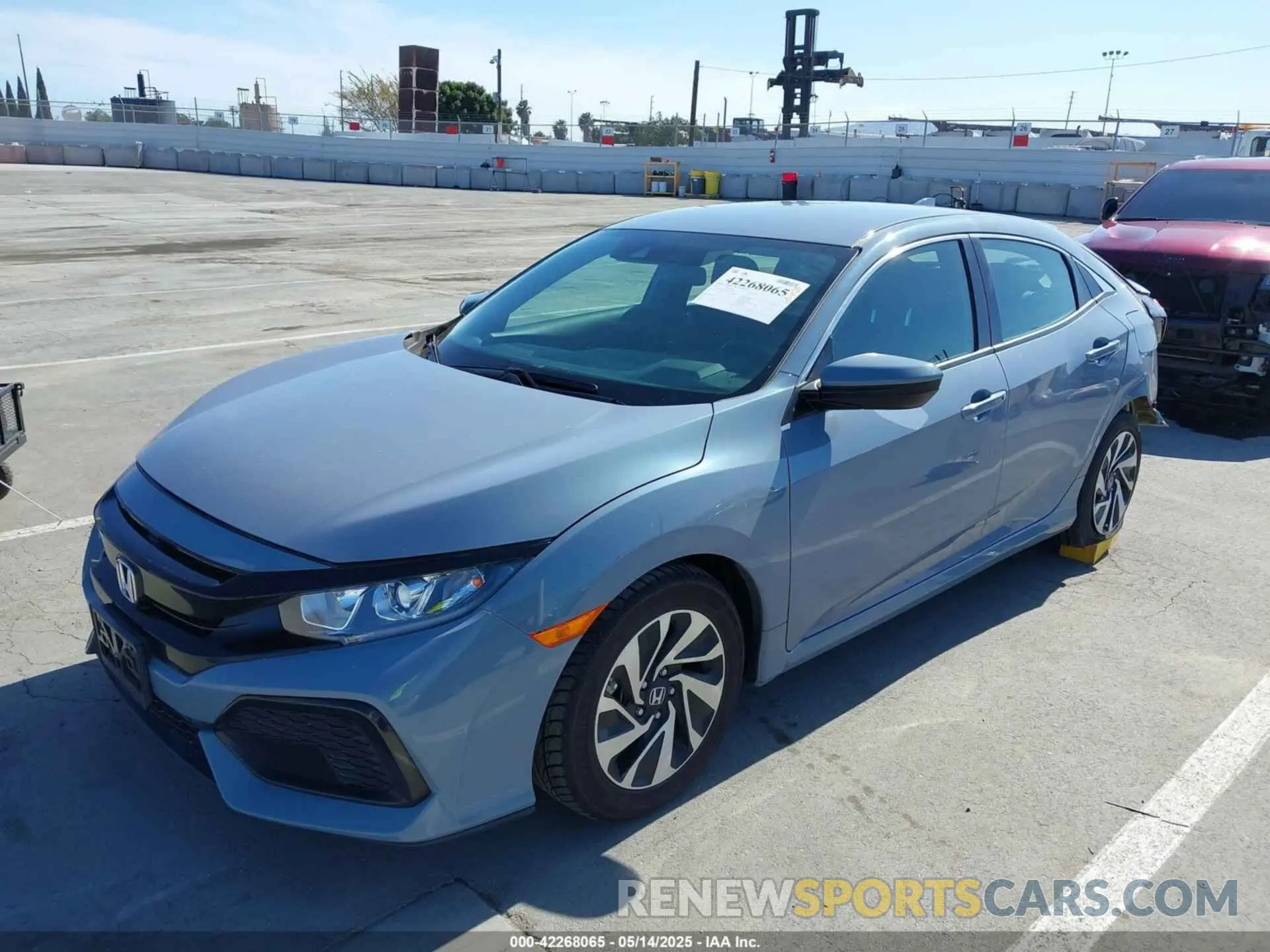 2 Photograph of a damaged car SHHFK7H32KU217449 HONDA CIVIC 2019