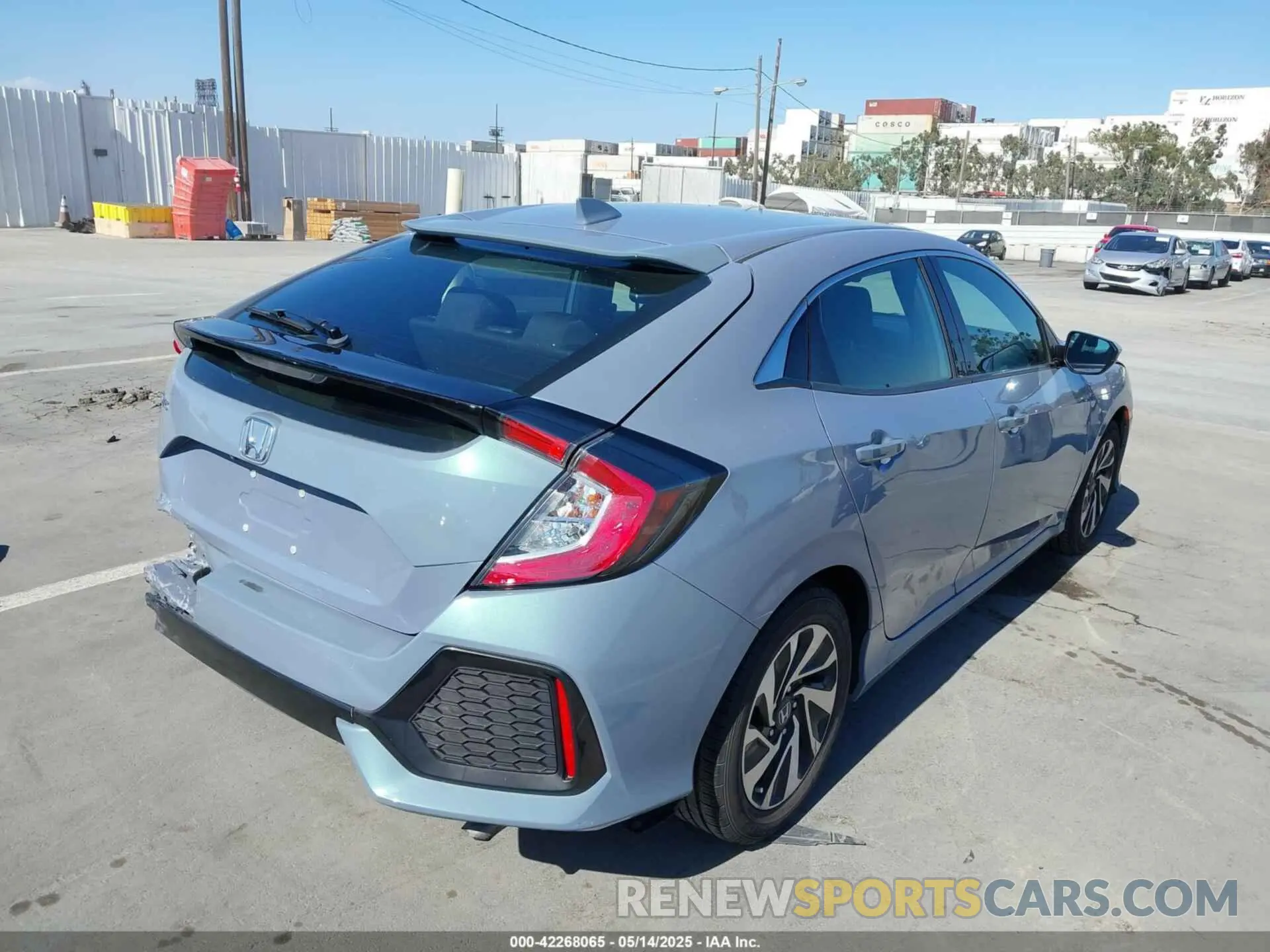 4 Photograph of a damaged car SHHFK7H32KU217449 HONDA CIVIC 2019