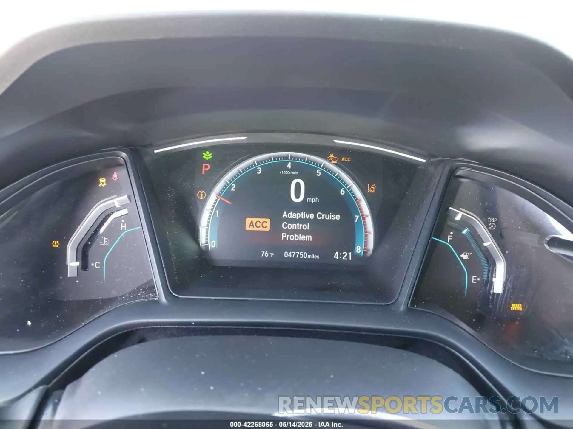 7 Photograph of a damaged car SHHFK7H32KU217449 HONDA CIVIC 2019