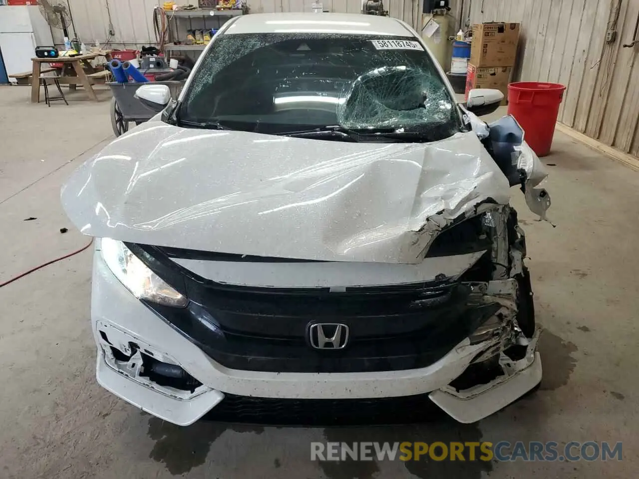 5 Photograph of a damaged car SHHFK7H32KU405601 HONDA CIVIC 2019