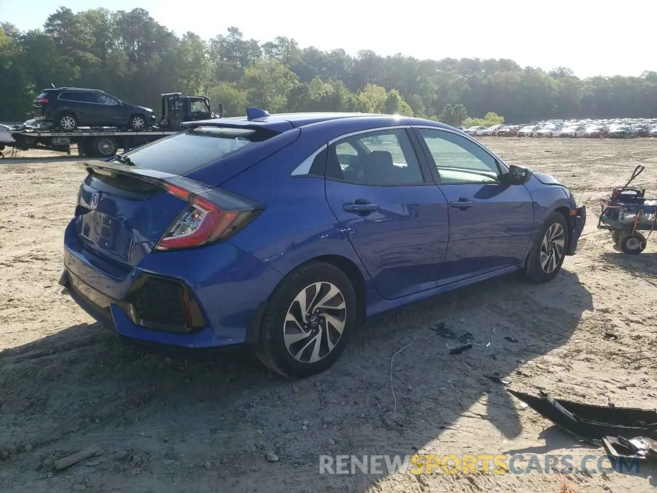 3 Photograph of a damaged car SHHFK7H33KU415778 HONDA CIVIC 2019